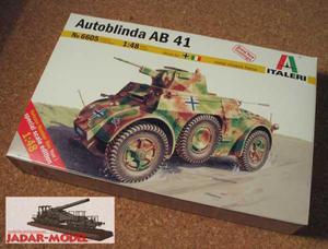 Italeri 6605 Autoblinda AB 41 (1:48)