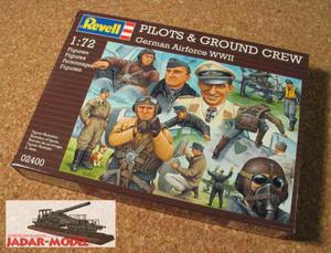 Revell 02400 WWII Luftwaffe pilots and ground crew (1/72) - 2824107057