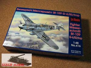 UM 416 Messerschmitt Bf-109 G-6/R3/R3/Trop (1:48) - 2824107074