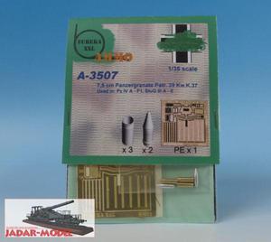 Eureka A-3507 Ammo for Pz.III, Stug III, Pz.IV, Stummel (1/35) - 2824107117