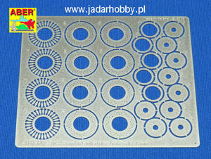 Aber 24022 Standard drilled discs brakes dia. 13mm (1:24) - 2824107176