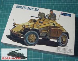 Fujimi 76019 Sd.Kfz.222 German Armored Car (1/76) - 2824107490