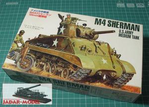 Fujimi 76067 M4A3 105mm Sherman (1/76) - 2824107497