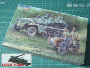 Fujimi 76058 German Hanomag SdKfz 250/10 (1/76) - 2824107592