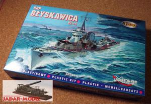 1:400 Mirage 40011 Polski niszczyciel ORP "Byskawica" wz.44 - 2824107660