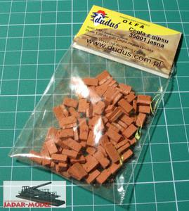 Dudus 35001 Cegy (jasnoczerwone) 100 szt. (1/35) - 2824107726