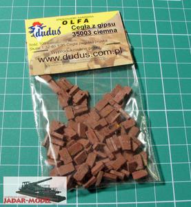 Dudus 35003 Cegy (ciemnoczerwone) 100 szt. (1/35) - 2824107728