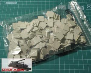 Dudus 35009 pyty chodnikowe (due) 250 szt. (1/35) - 2824107733