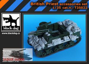 Black Dog T35022 British Priest Accessories Set (1/35)