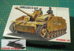 Fujimi 76041 Sturmgeschutz III Ausf.G (1/76) - 2824107841