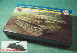 Italeri 6487 Pz.Kpfw.VI Tiger I "Hybrid" (1/35) - 2824107892