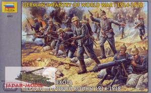 Zvezda 8083 - German Infantry of WW1 1914-1918 (1/72) - 2824107896