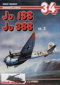 AJ Press ML 034 Ju 188, Ju 388 vol.2 (ksika) - 2824107992