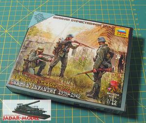 Zvezda 6105 German Infantry 1939-1942 (1/72) - 2824107999