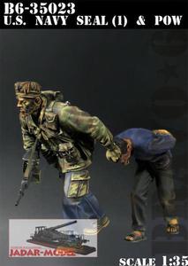 Bravo 6 35023 - US Navy SEAL (1) & POW, Vietnam '68 (1/35) - 2824108256