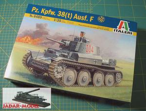 Italeri 6489 Pz.Kpfw.38(t) Ausf.F (1/35) - 2824108421