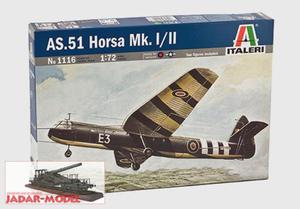 Italeri 1116 AS.51 Horsa Mk.I/II Limitowana edycja (1/72) - 2824108423