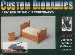 Custom Dioramics CD 0334 Meble sypialni (1/35) - 2824108620