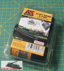 AK Interactive AK063 Slimy Grime & Fuel (3 x 35ml) - 2824108645