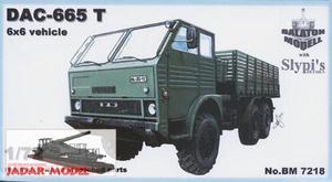 Balaton Modell BM7218 DAC-665 T 6x6 Vehicle (1/72) - 2824108668