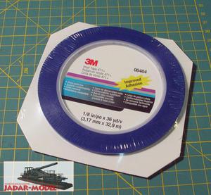 3M 06404 Vinyl Tape 471+ (3,17mm x 32,9mm) - 2824108725