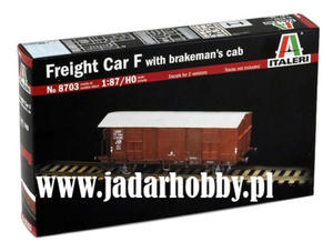 Italeri 8703 Freight Car F with barakeman's Cab (1:87 / H0) - 2824109035