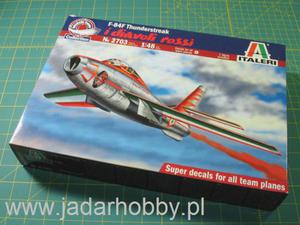 Italeri 2703 F-84F Thunderstreak "i diavoli rossi" (1/48) - 2824109038