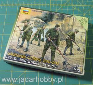 Zvezda 6108 - Soviet Engineers 1941-1942 (1/72) - 2824109115