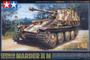 Tamiya 32568 German Tank Destroyer Marder III M (1/48) - 2824109161