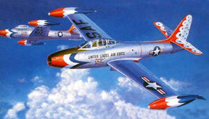 Tamiya 61077 Republic F-84G "Thunderbirds" (1/48) - 2824109168