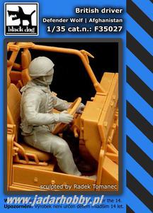 Black Dog F35027 British Driver Defender Wolf Afghanistan (1/35) - 2824109313