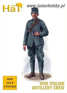 Hat 8259 WW1 Italian Artillery Crew (1:72) - 2824109316