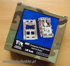 Verlinden 2087 Sturmgeschutz III Ausf.G Interior Detail Set (1/35) - 2824109328