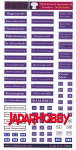 Reality in Scale 35045 Enamel Streetsigns & Housenumbers - The Netherlands (1:35) - 2824109522