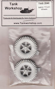 Tank Workshop TWS2040 8 Ton German Half Track Front Wheels (1/35) - 2824109534