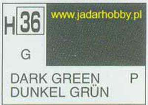 Mr.Hobby 036 (Gunze Sangyo) Aqueus Hobby Color Color - H36 DARK GREEN - 2824109883