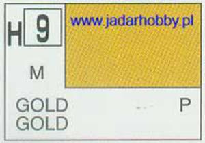 Mr.Hobby 009 (Gunze Sangyo) Aqueus Hobby Color Color - H9 GOLD - 2824109903