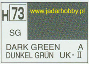 Mr.Hobby 073 (Gunze Sangyo) Aqueus Hobby Color Color - H73 DARK GREEN - 2824109905