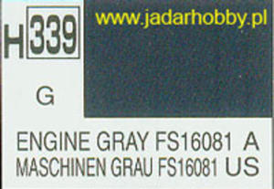 Mr.Hobby 339 (Gunze Sangyo) Aqueus Hobby Color Color - H339 ENGINE GRAY FS16081 - 2824109936