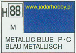 Mr.Hobby 088 (Gunze Sangyo) Aqueus Hobby Color Color - H88 METALLIC BLUE - 2824109943