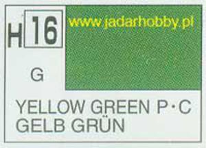 Mr.Hobby 016 (Gunze Sangyo) Aqueus Hobby Color Color - H16 YELLOW GREEN - 2824109949