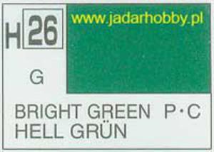 Mr.Hobby 026 (Gunze Sangyo) Aqueus Hobby Color Color - H26 BRIGHT GREEN - 2824109955