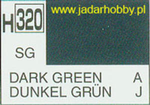 Mr.Hobby 320 (Gunze Sangyo) Aqueus Hobby Color Color - H320 DARK GREEN - 2824109974