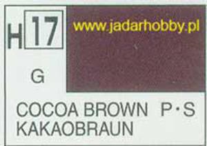 Mr.Hobby 017 (Gunze Sangyo) Aqueus Hobby Color Color - H17 COCOA BROWN - 2824110001