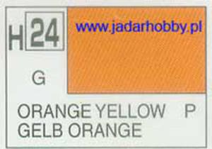 Mr.Hobby 024 (Gunze Sangyo) Aqueus Hobby Color Color - H24 ORANGE YELLOW - 2824110012