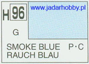 Mr.Hobby 096 (Gunze Sangyo) Aqueus Hobby Color Color - H96 SMOKE BLUE - 2824110023