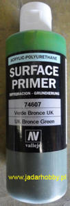 Vallejo 74.607 - U.K. Bronze Green Primer (200ml) - 2824110080