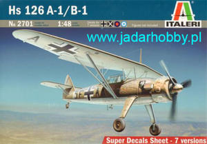 Italeri 2701 Hs 126 A-1/B-1 (1/48) - 2824110113