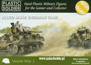 Plastic Soldier WW2V15006 - M4A2 Sherman Tank (15mm) - 2824110117