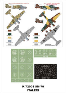 Montex K72001 1:72 SM-79 (Italeri) - 2824110319